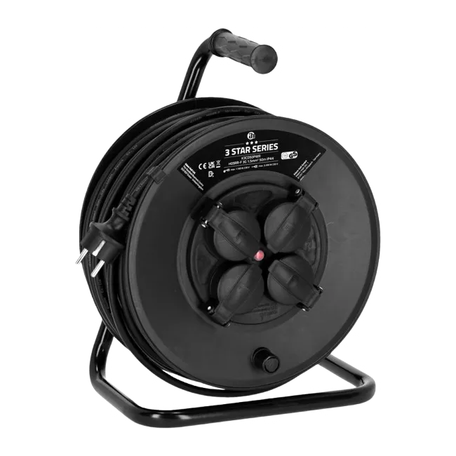 Adam Hall 50m Netzkabeltrommel