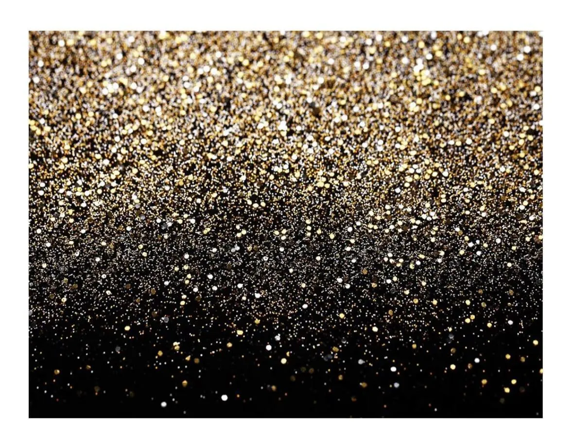 Gold and Black Photo Backdrop