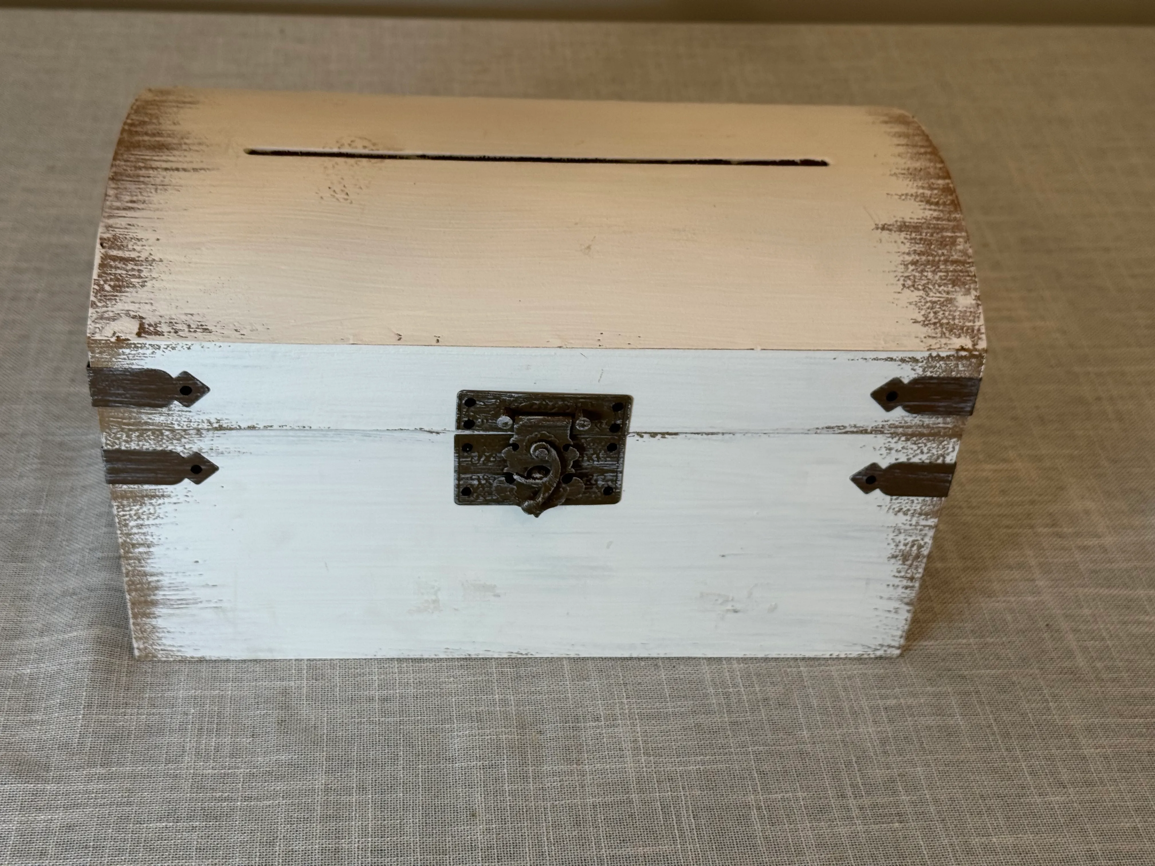 Rustic Wooden Card Holder