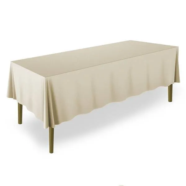 Beige Tablecloth 60x102 in rectangular