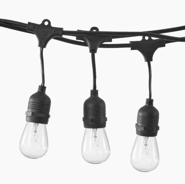 10m Festoon Red, Blue, Yellow and Green