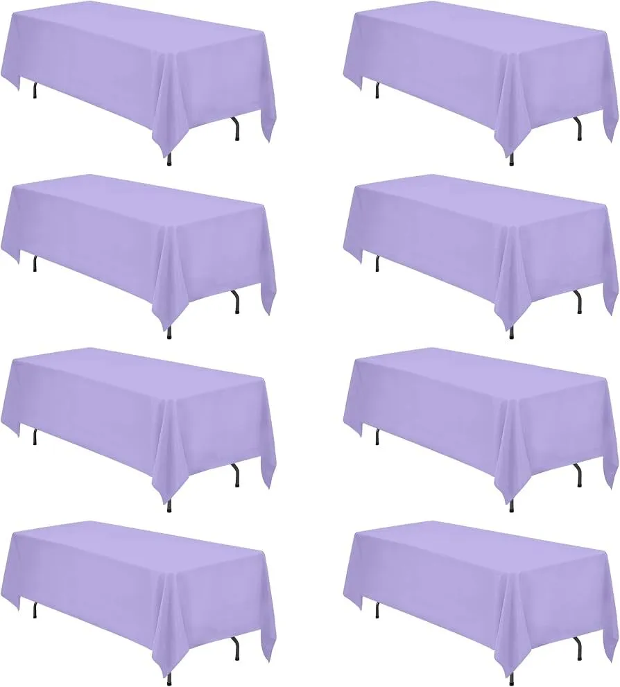 Lavender 8ft rectangle LD