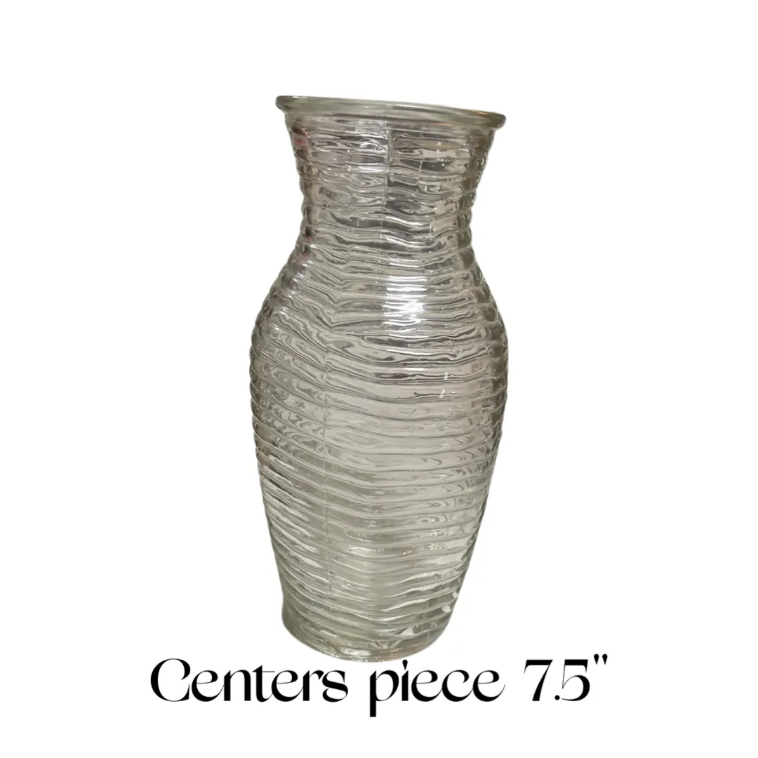 Center piece Glass 7.5