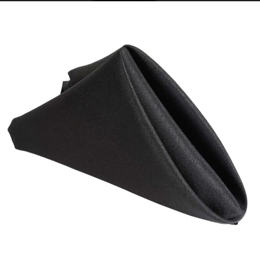 Black Napkin