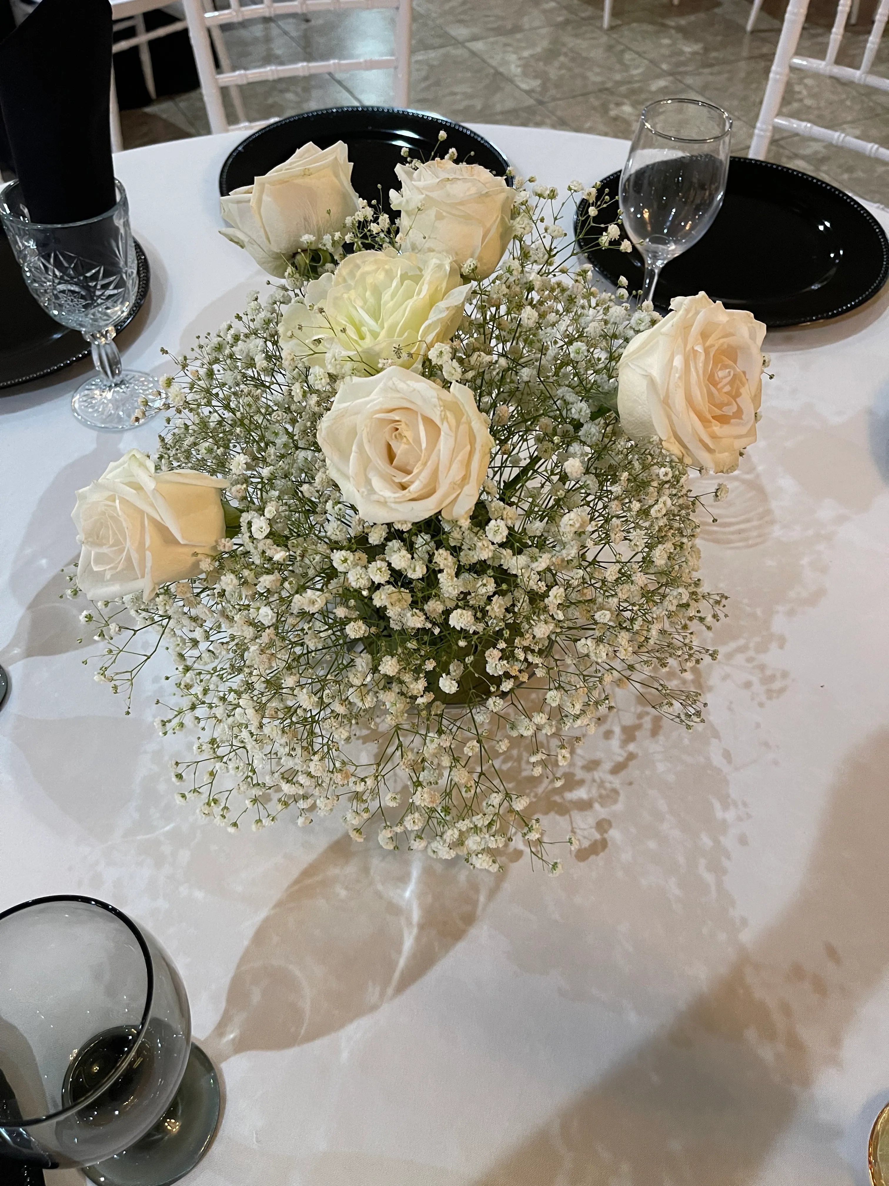 center pieces fresh flowers