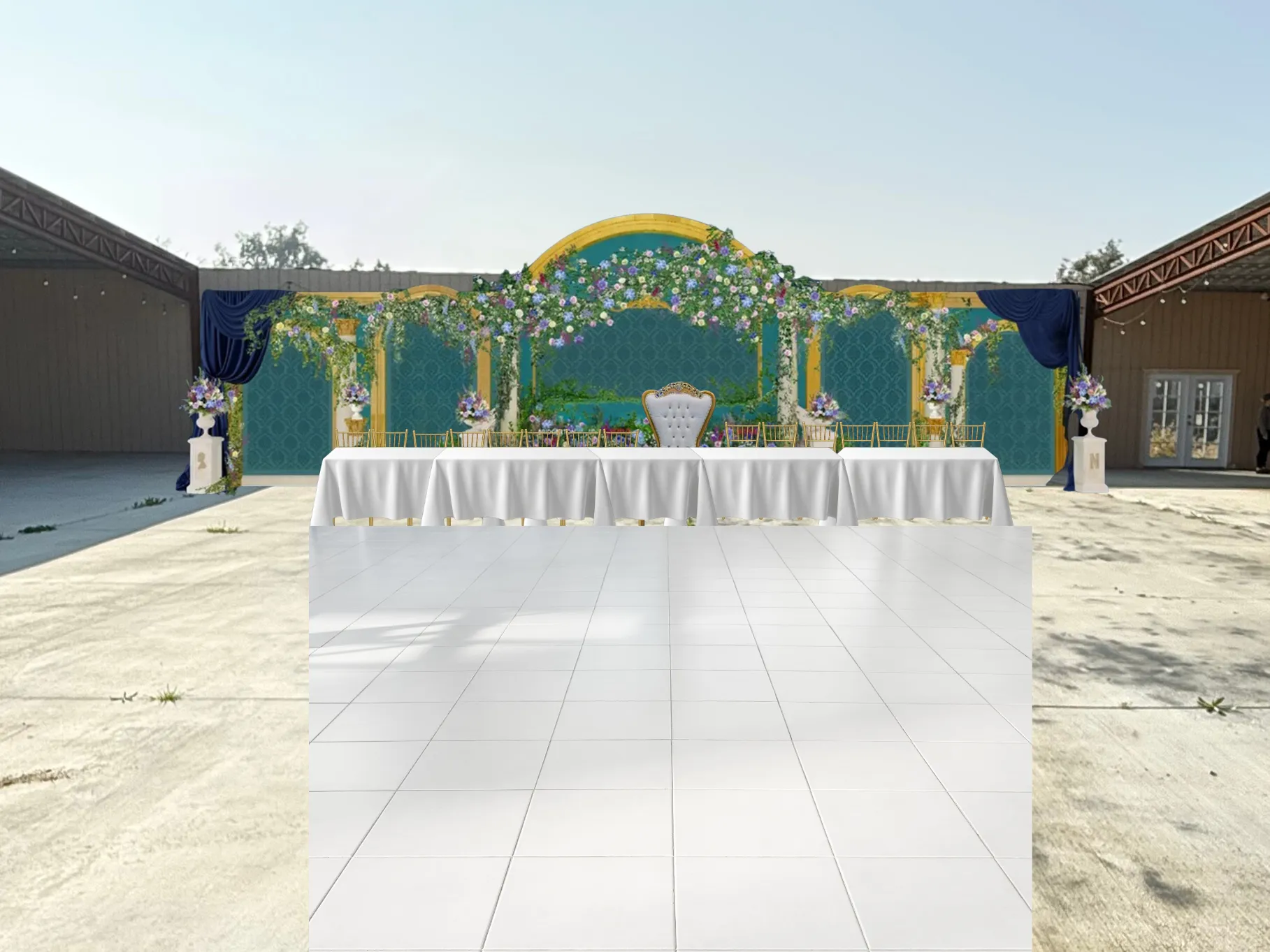 Custom Backdrop
