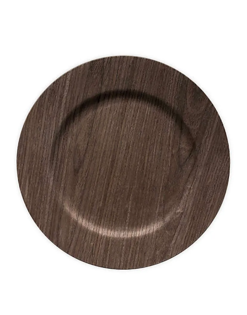 Faux Wood Charger