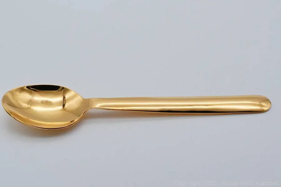 Gold spoon