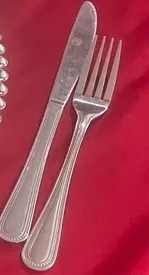 Beaded Stainless Silverware