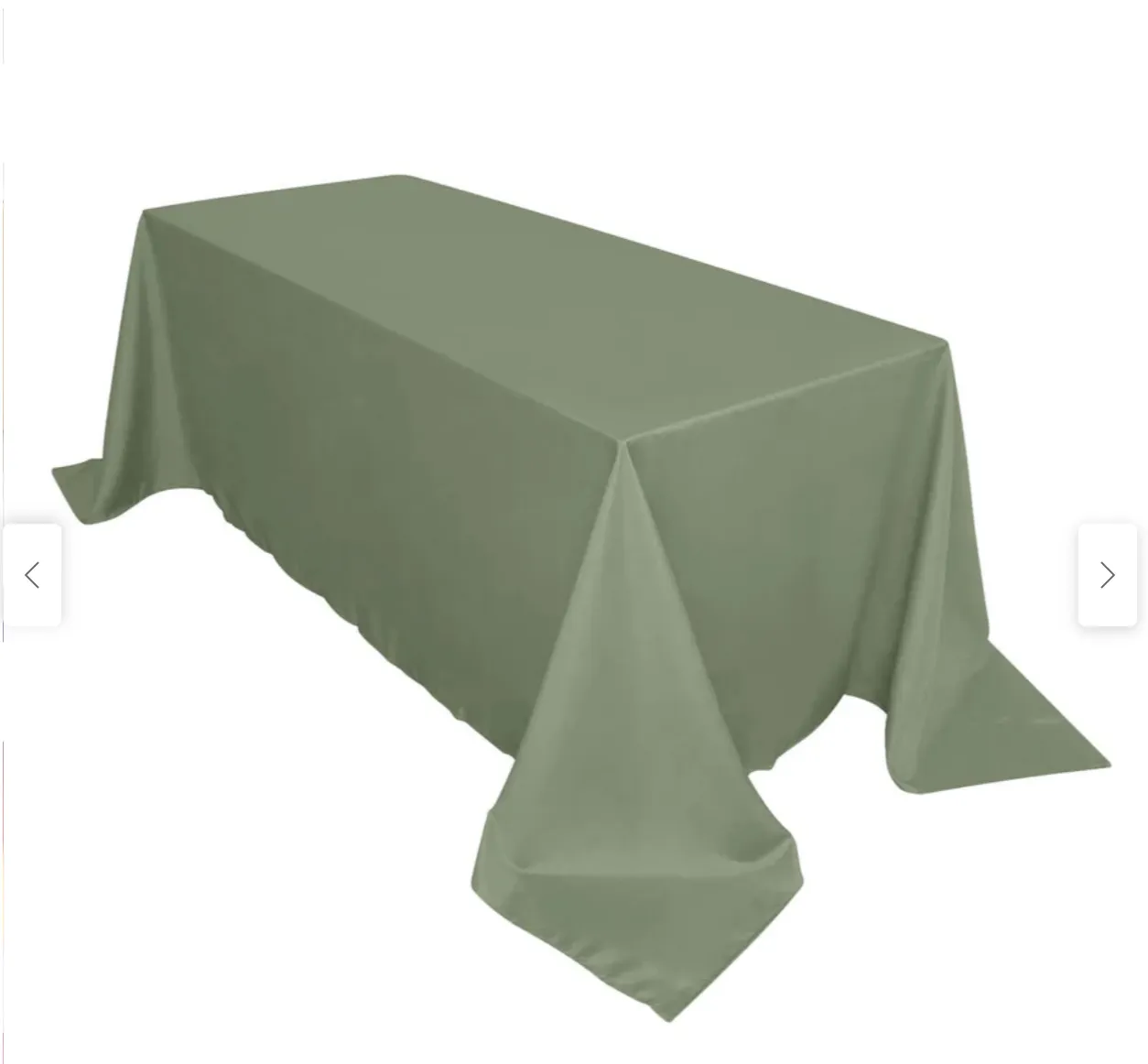 6ft Rectangle linen LD- Sage