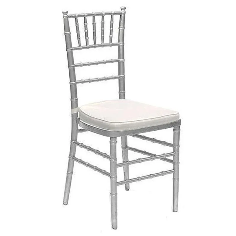Silver chiavary chair