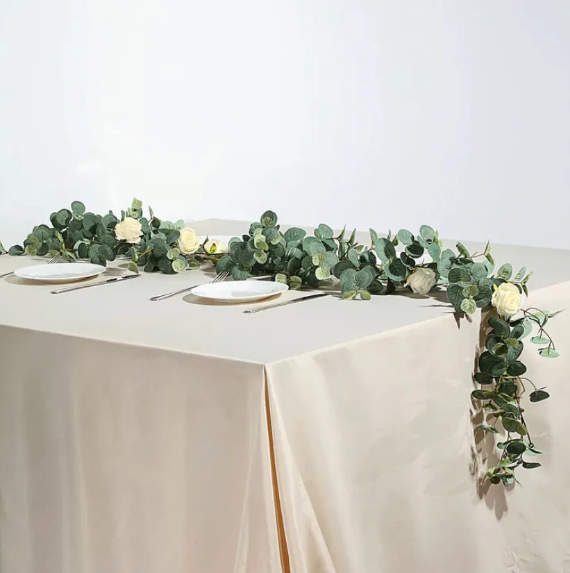 Eucalyptus Rose garland vine