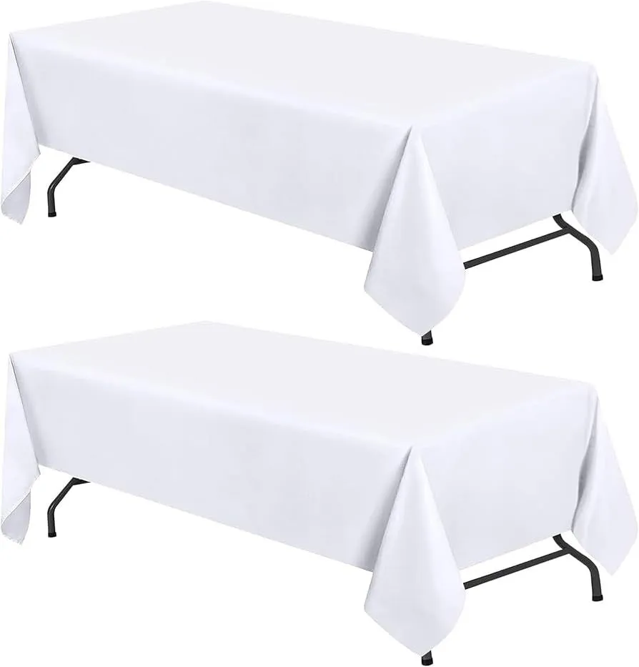 White Linens  - 6ft. Tables 