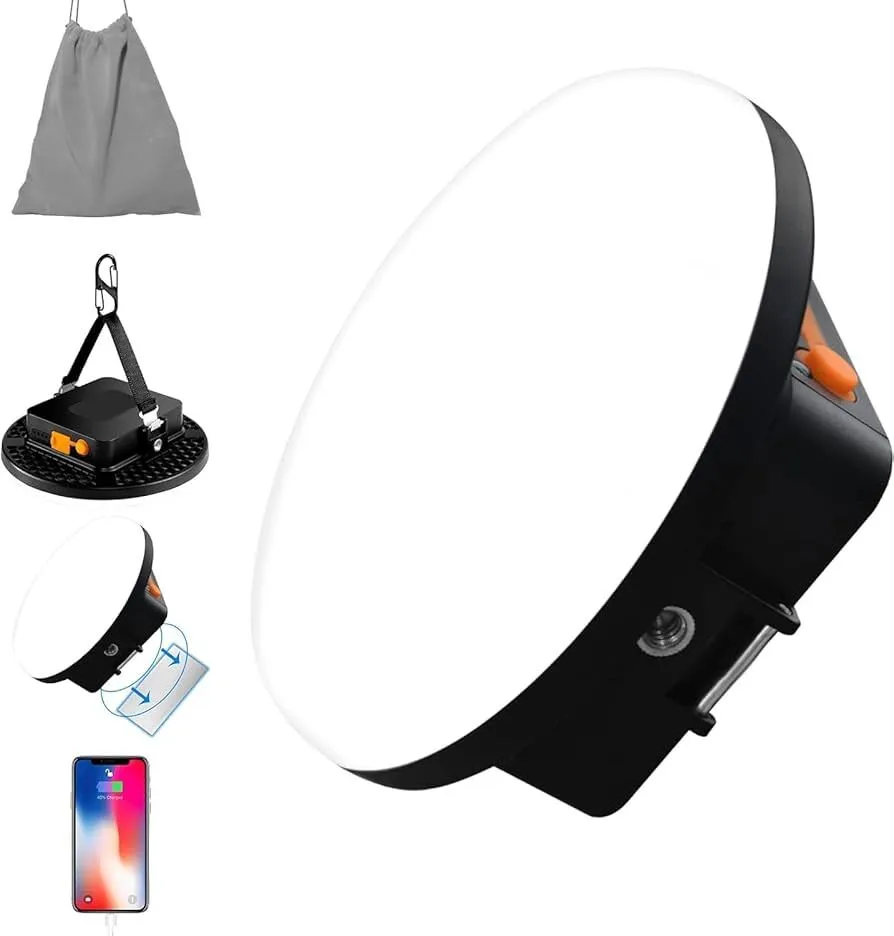 Rechargeable RGB LED Light 30W with Magnet 