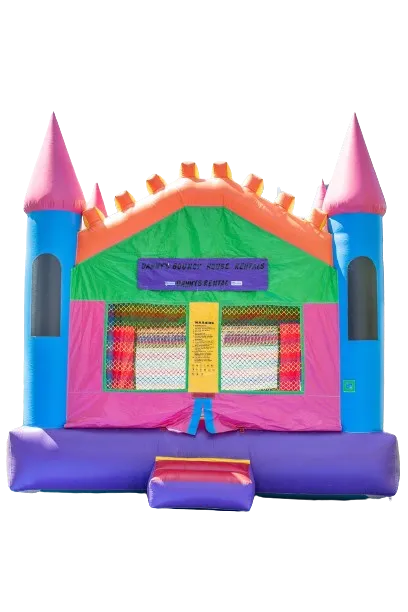15' x 15' Bouncy House Castle (Purple)