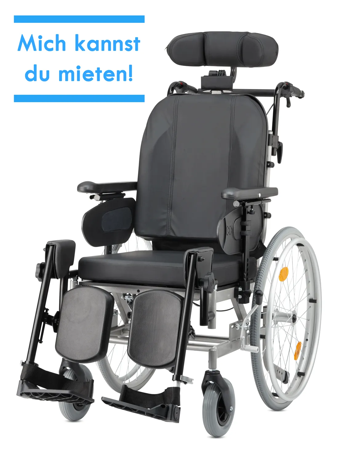 Pflegerollstuhl Bischoff & Bischoff Protego, Sitzbreite 49 cm