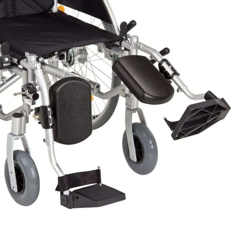 Höhenverstellbare Beinstütze, passend zu unseren manuellen Rollstühlen