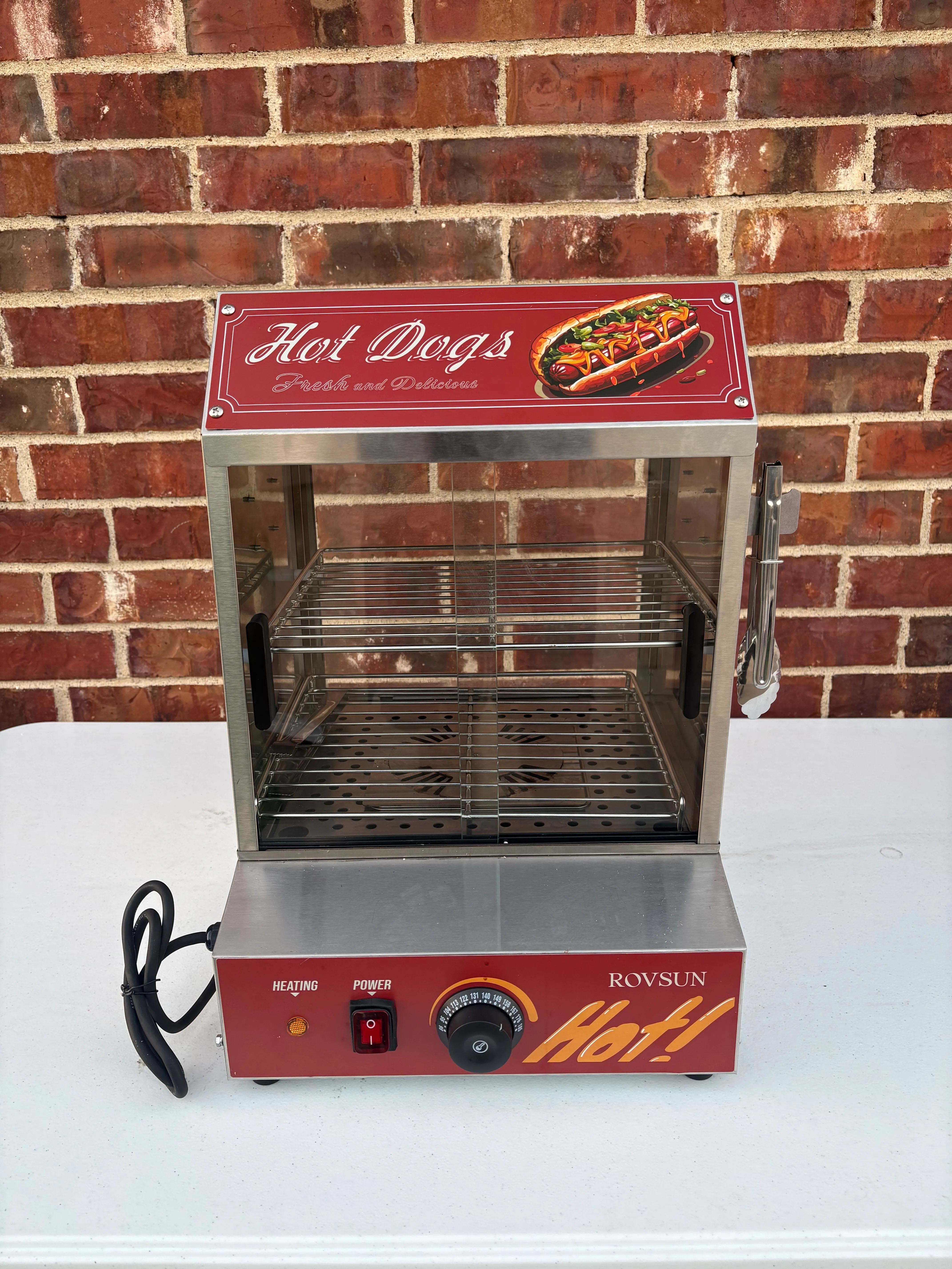 Hot Dog/Bun Steamer