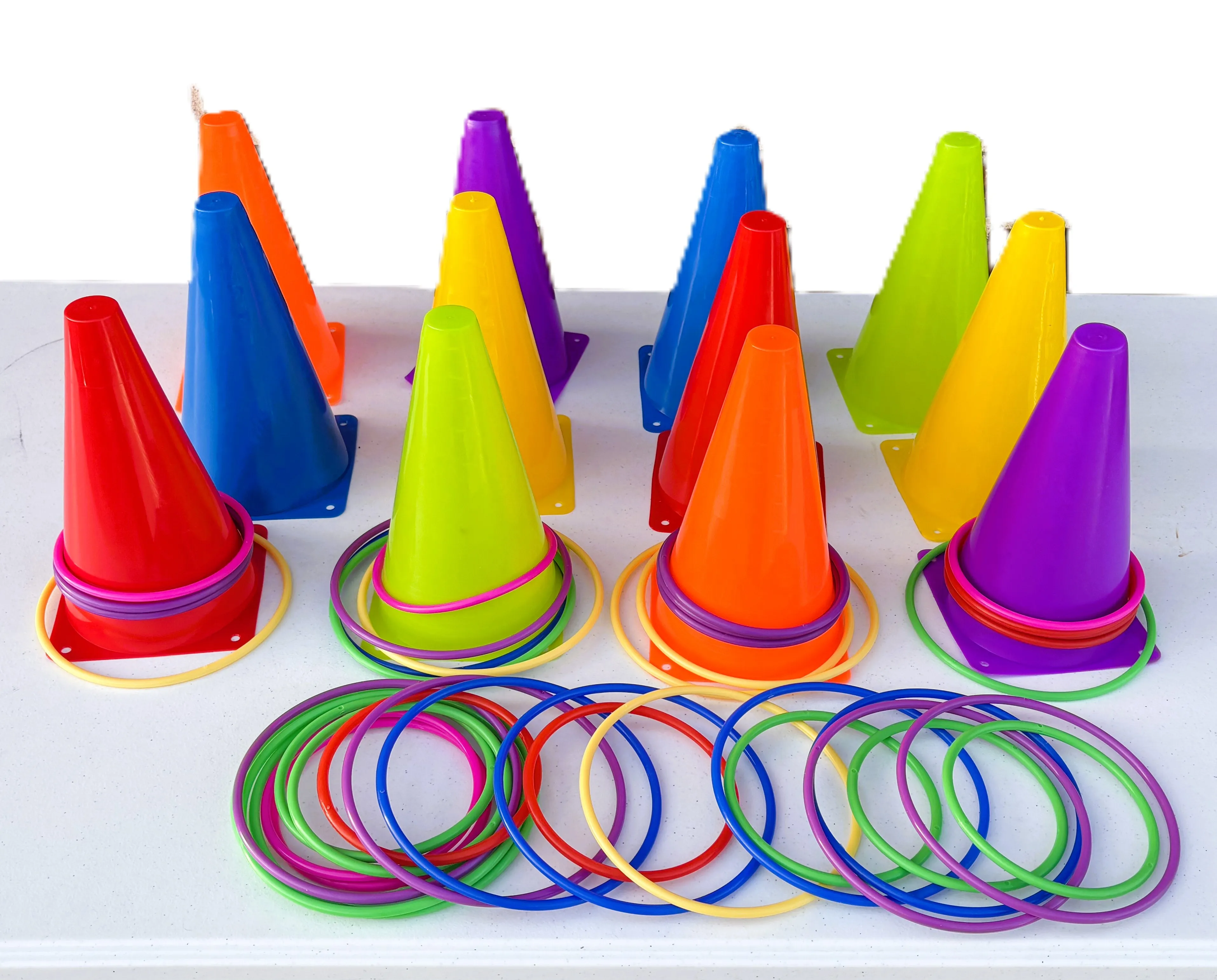 Ring Toss with cones