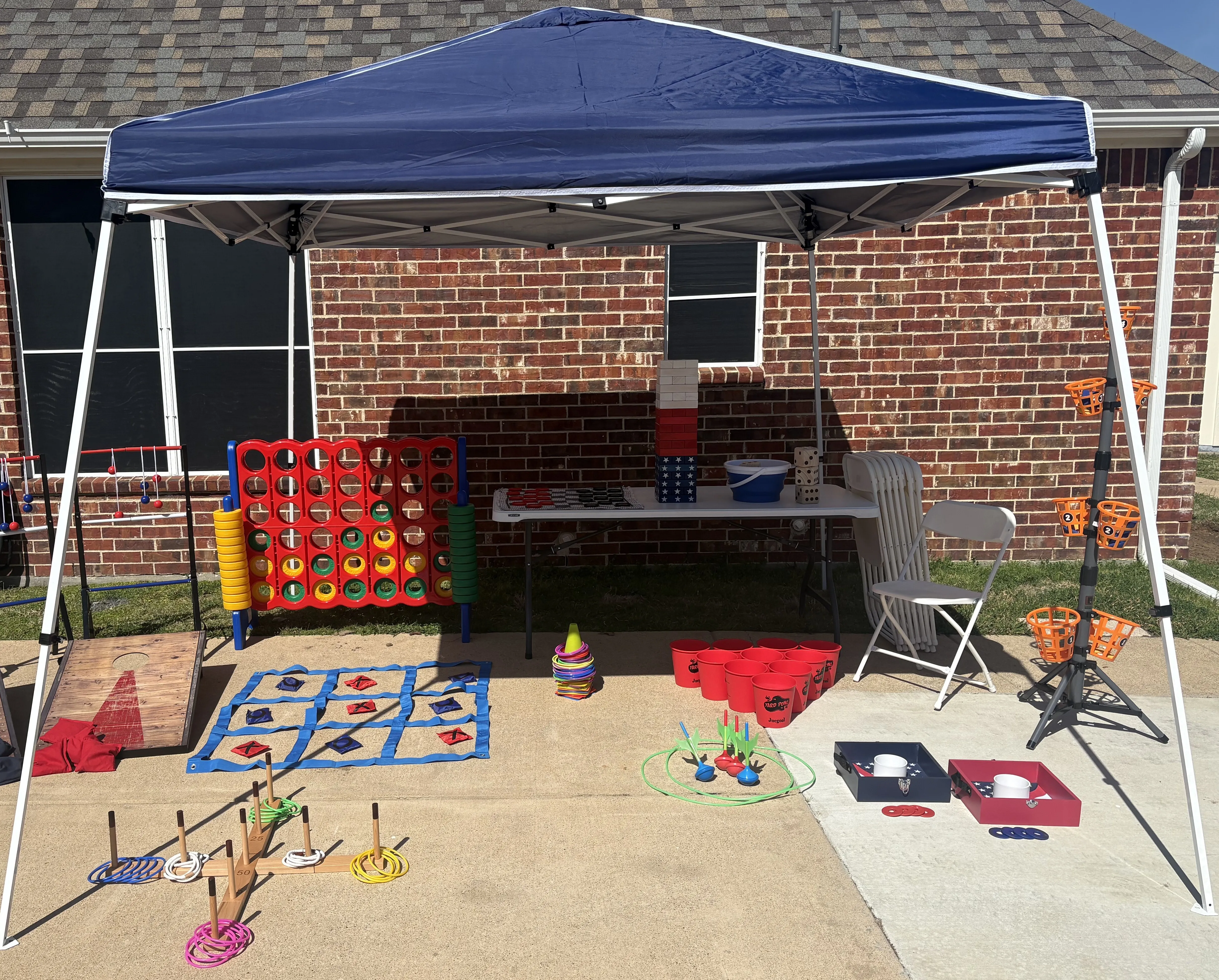 10 x 10 Pop Up Canopy (Blue)