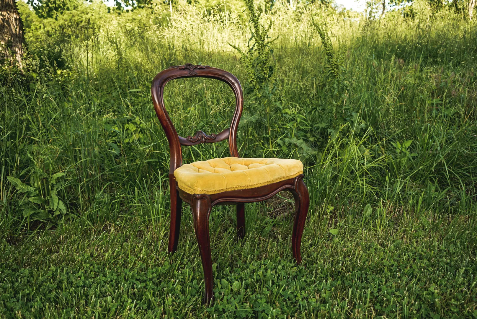 The Lillian: Tufted Chair