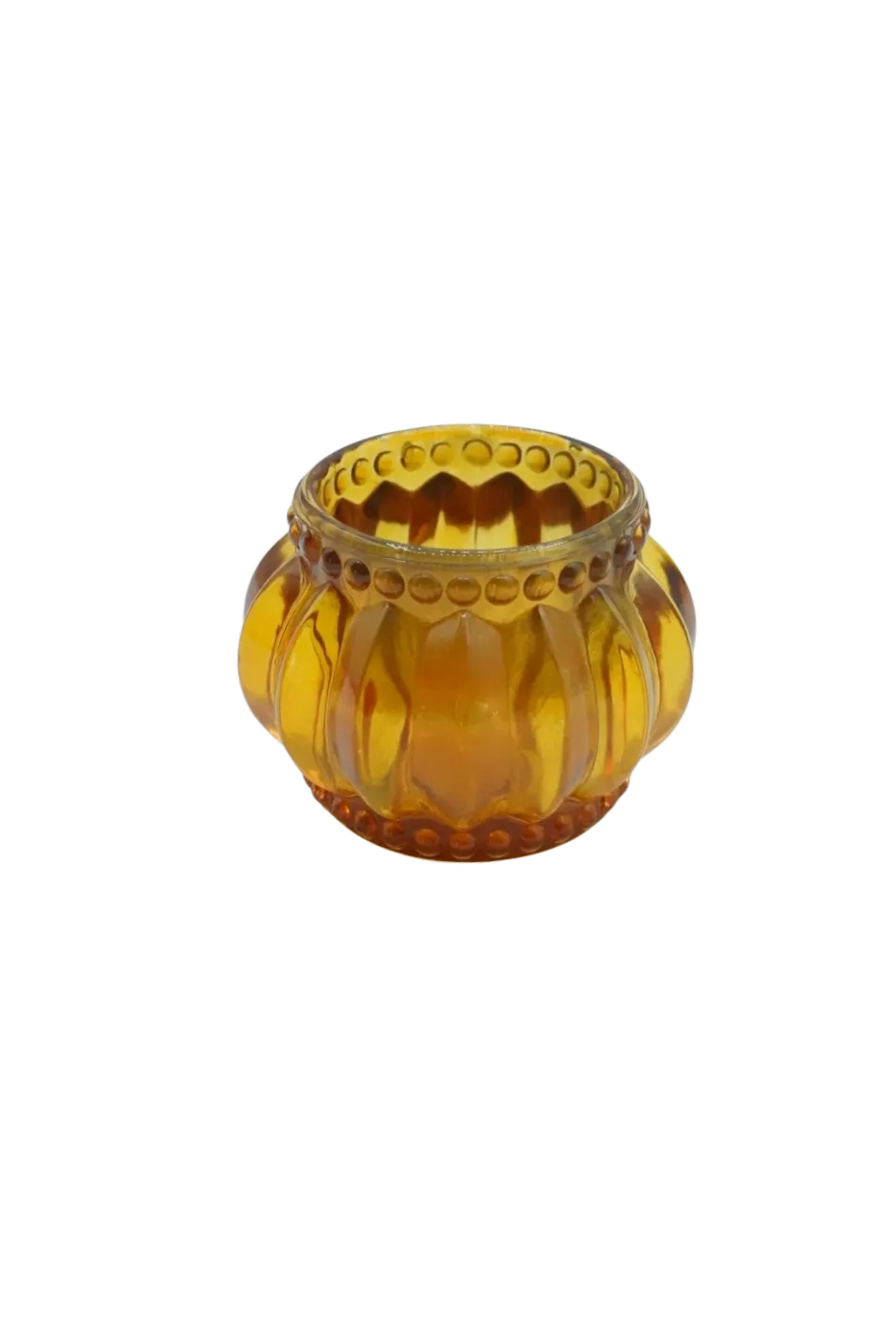 The Twyla: Vintage Amber Tealight Votive
