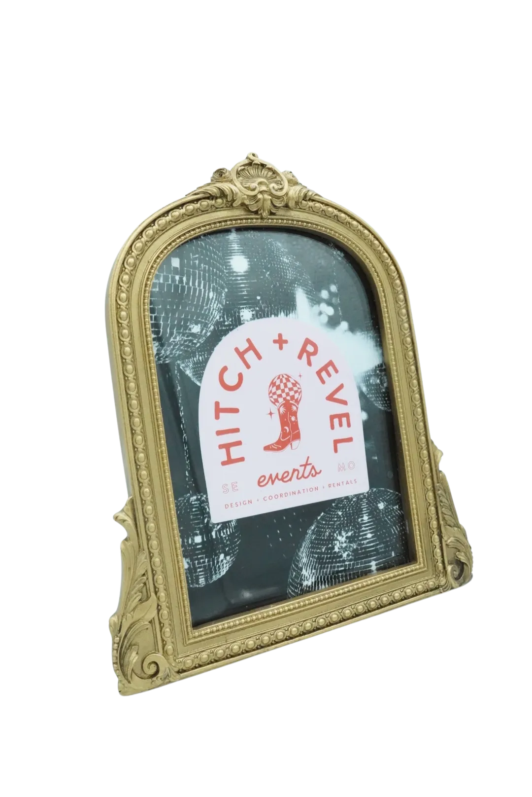 The Madeline: Ornate Gold Photo Frame