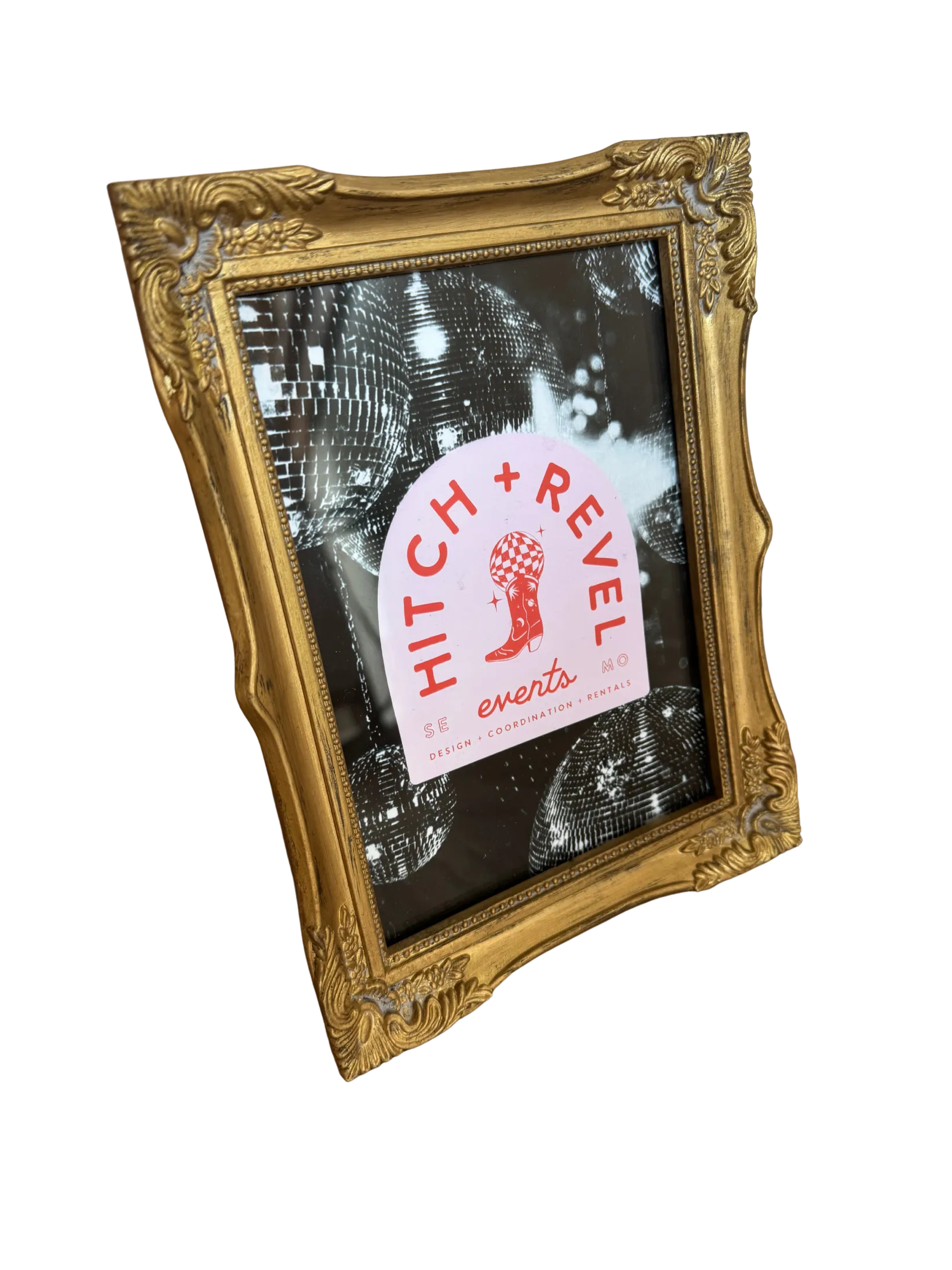 The Elizabeth: Ornate Gold Photo Frame
