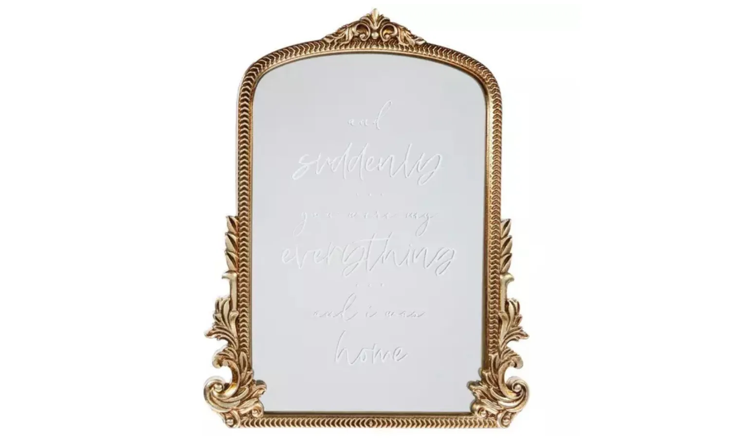 The Barbara: Ornate Gold Framed Mirror