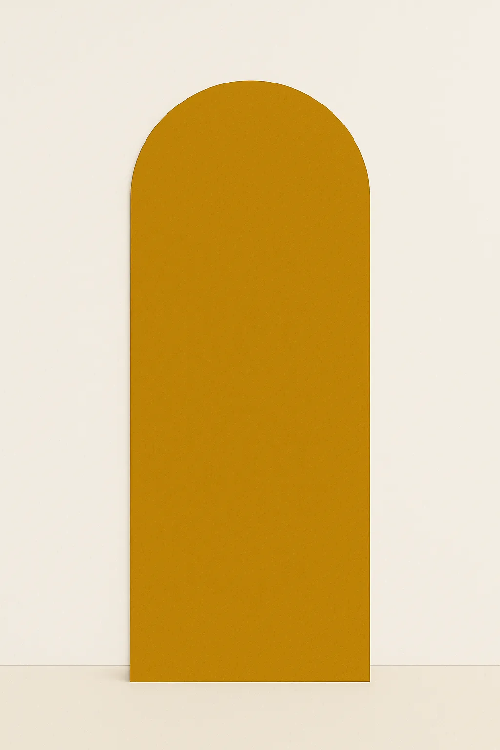 The James: Mustard Gold Arch Backdrop