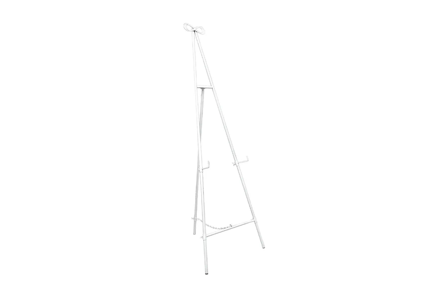 The Minnie: White Metal Easel 