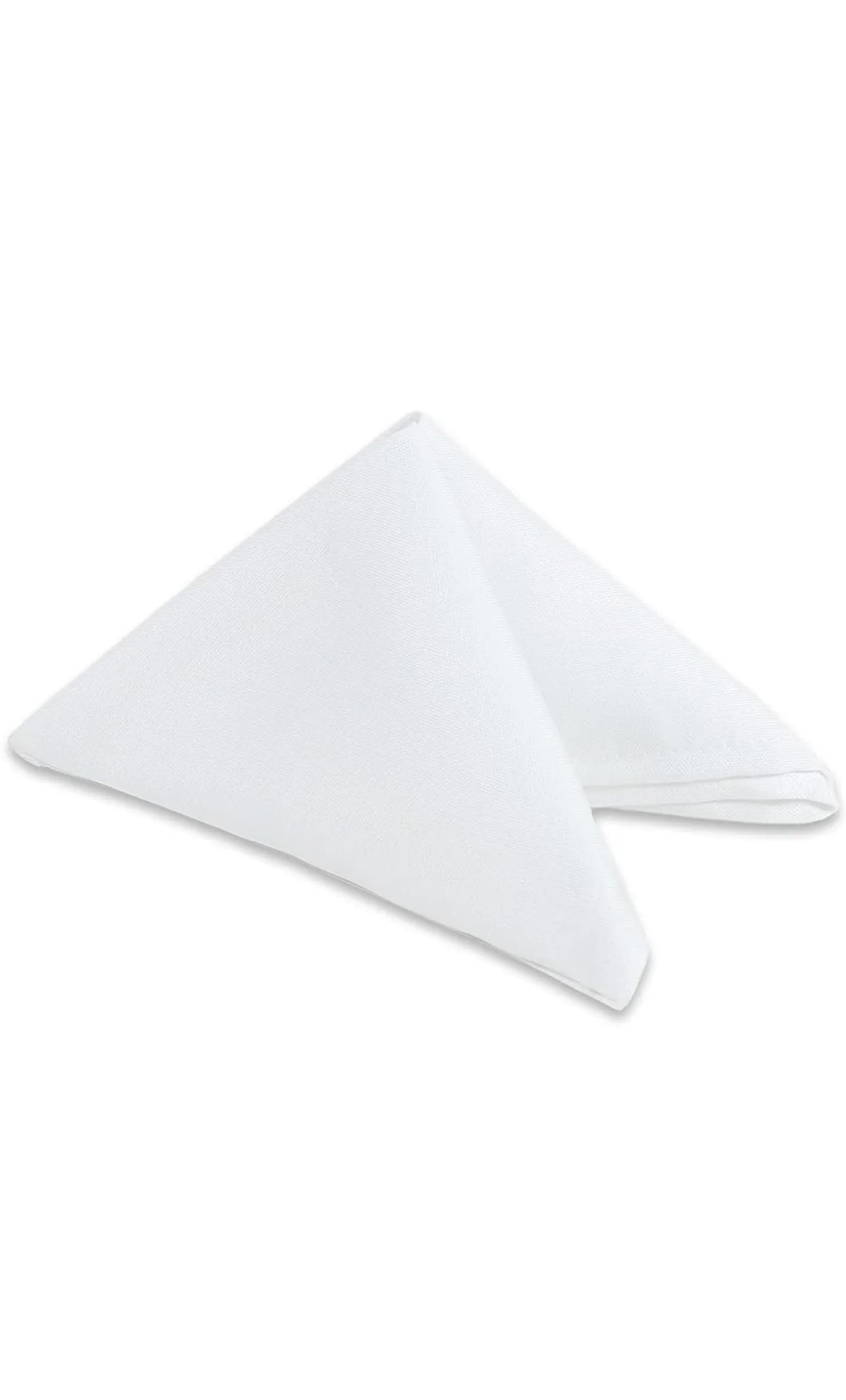 The Bianca: White Linen Napkin