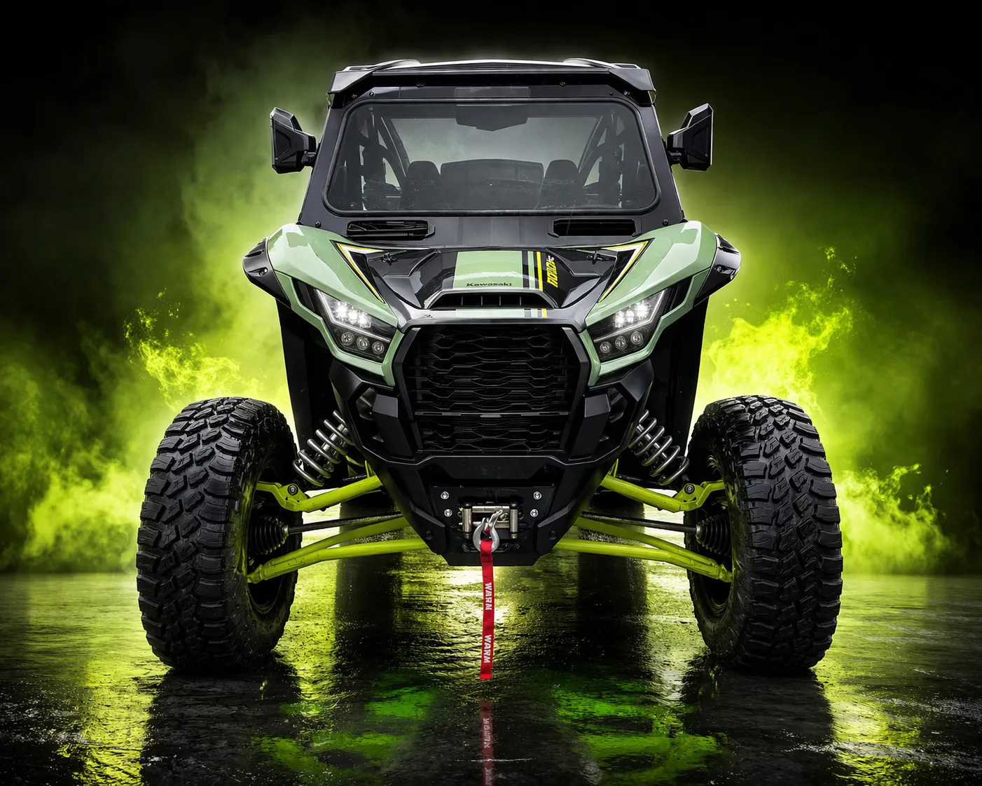 Kawasaki KRX4® 4-Seat UTV Rental SxS