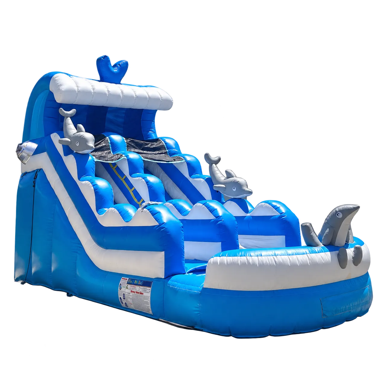 El Delfín 🐬 — 16 ft Dolphin Waterslide