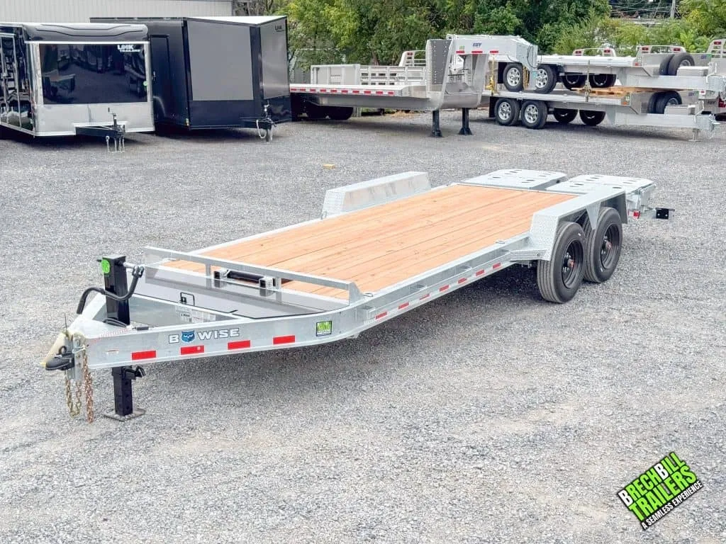 7x20 10K GVWR Car/Equipment hauler with winch-#1
