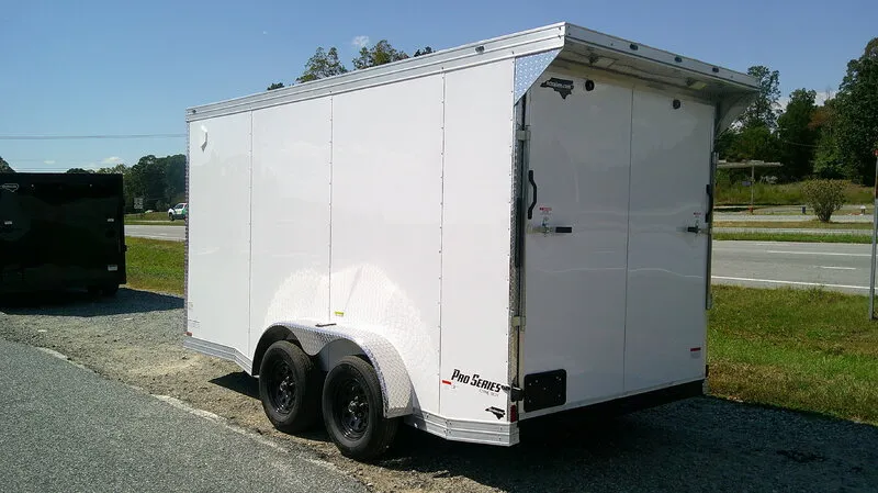 7x14 7k GVWR Enclosed Trailer-#2
