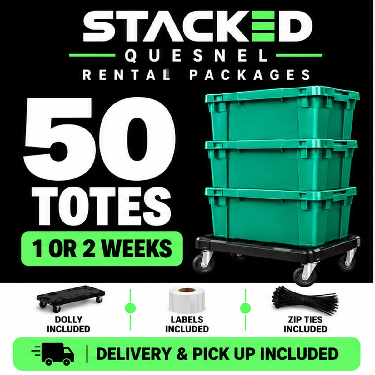 50 tote Moving Package