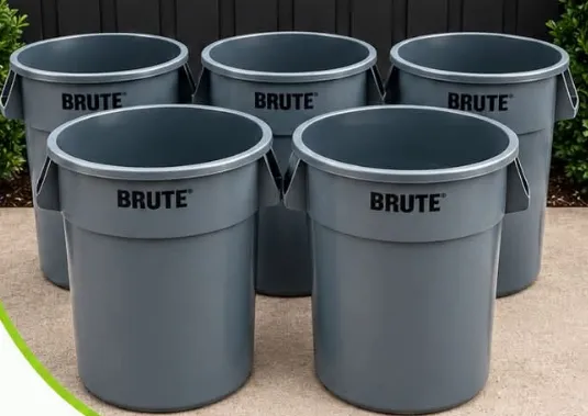 Brute Open Garbage Cans