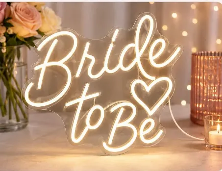 Bride to Be Neon Sign
