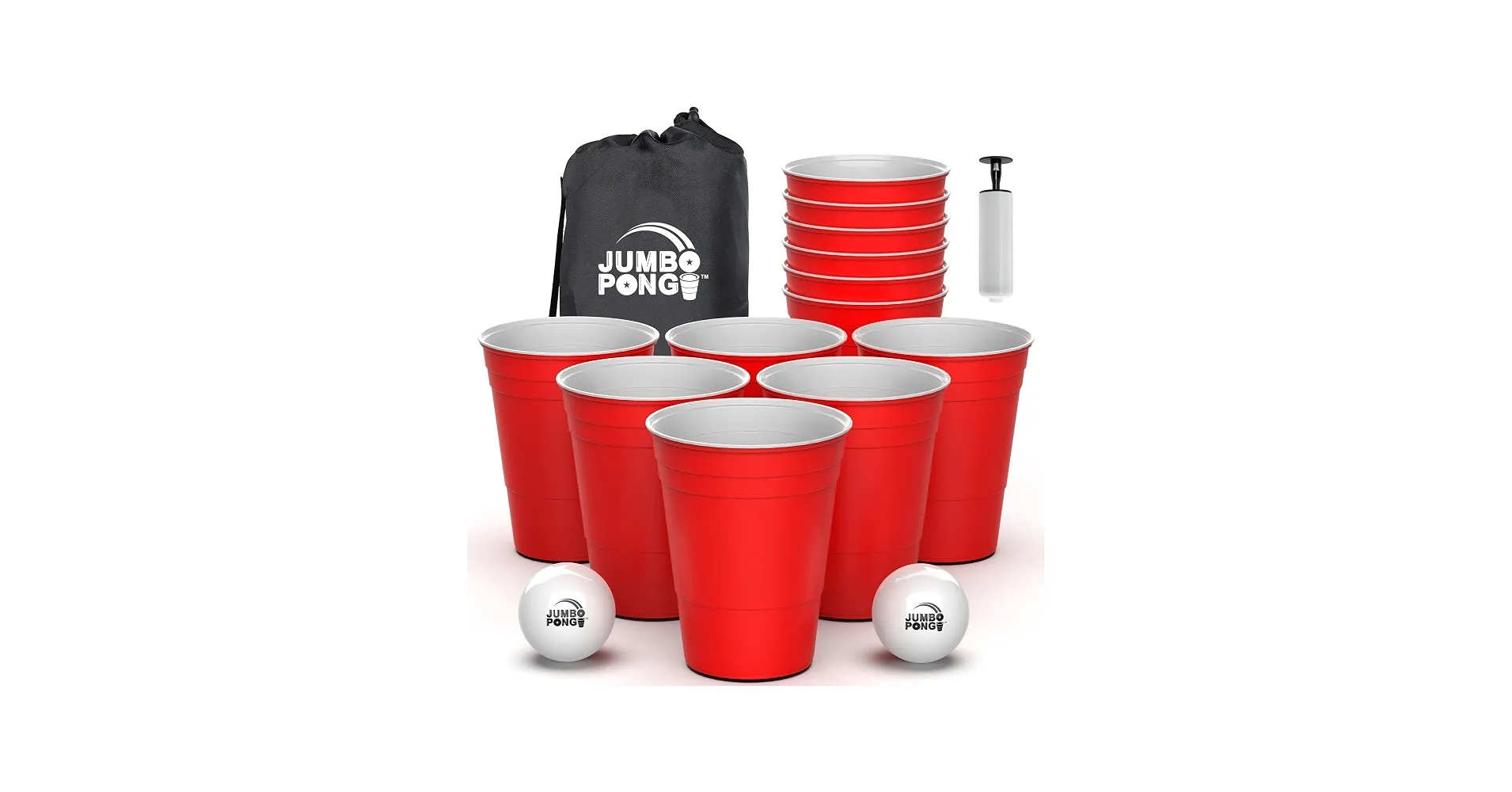 Jumbo Pong - Oversized Cup Game