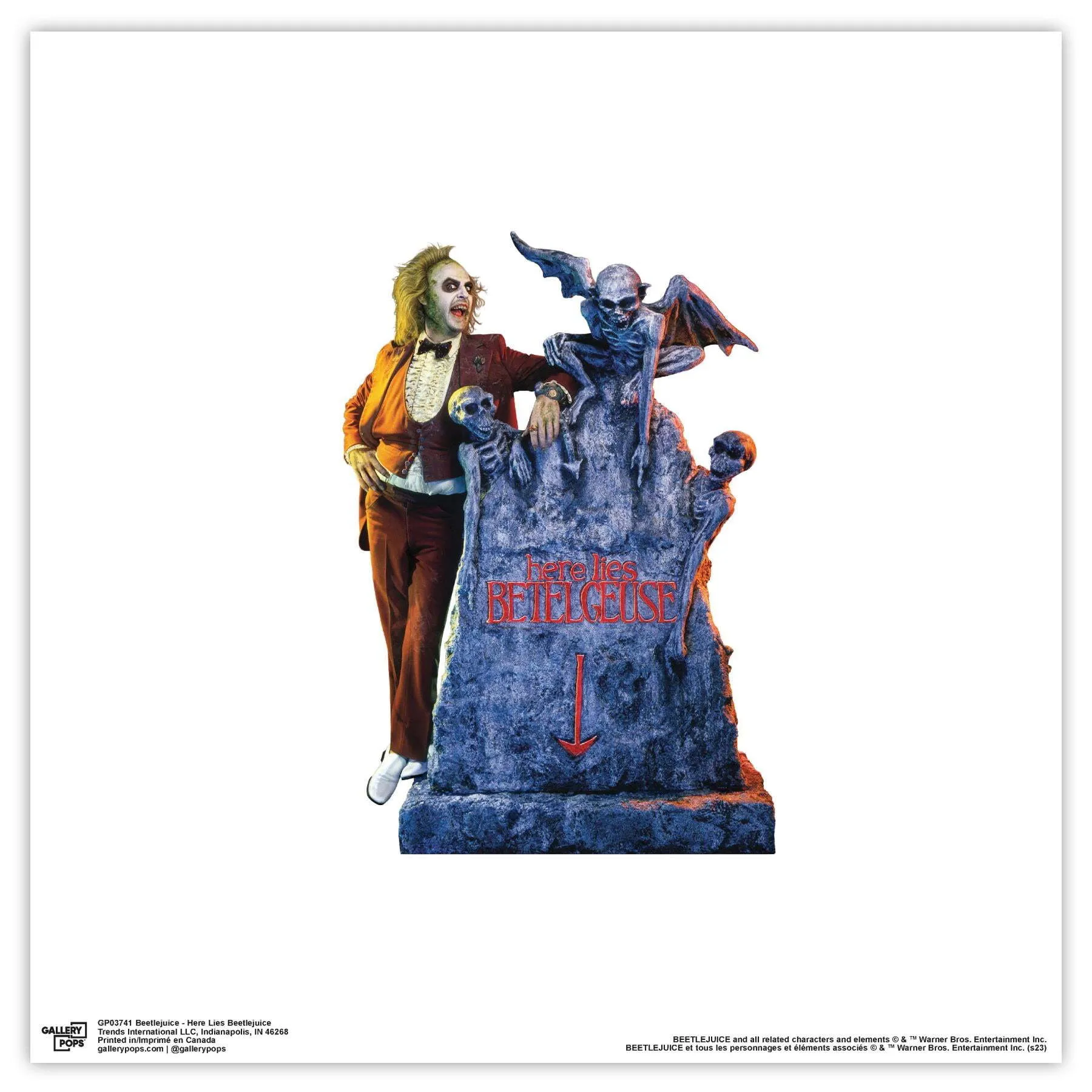 Beetlejuice “Here Lies Beetlejuice” Life-Size Cutout