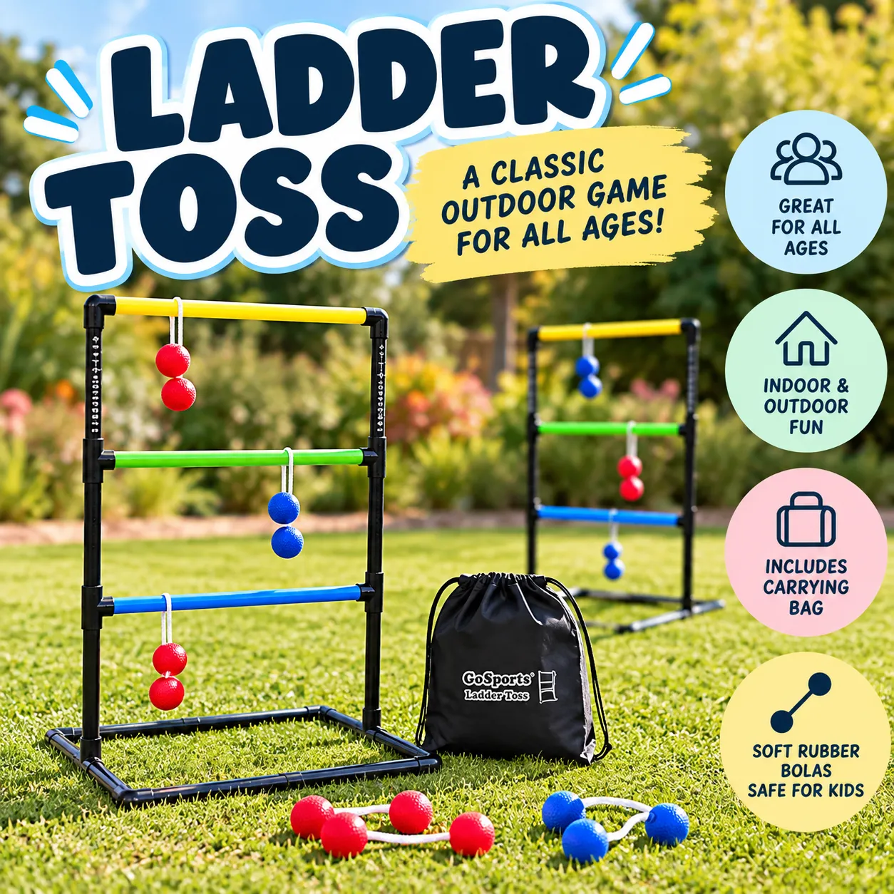 Ladder Toss Yard Game