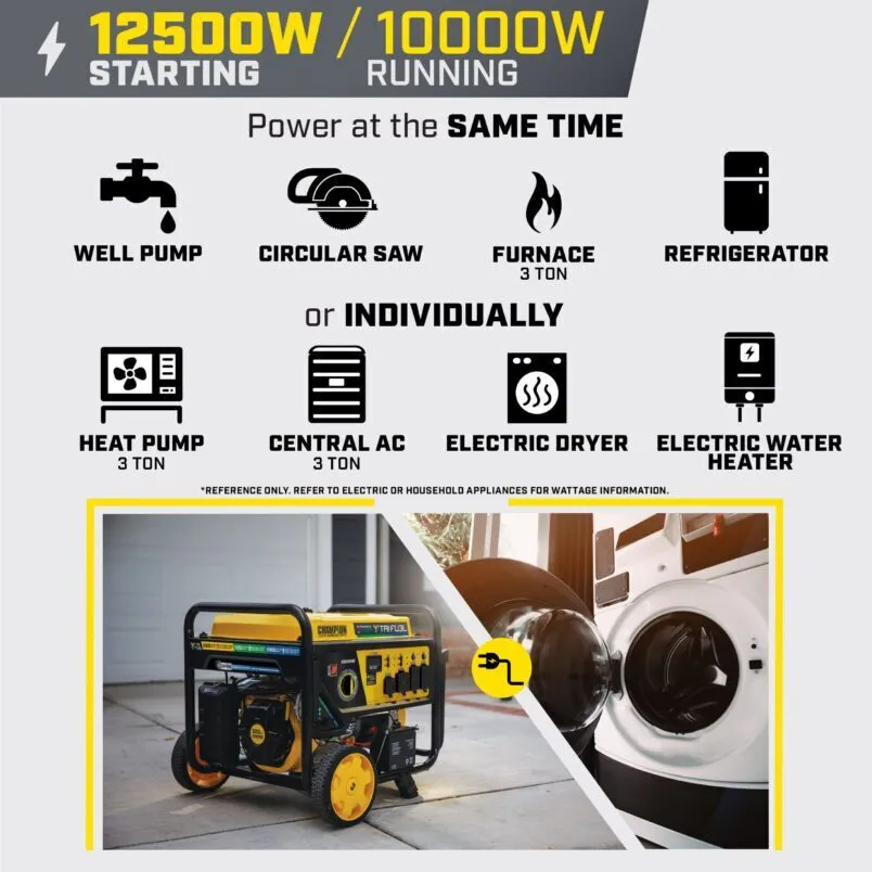 Champion 10000W Generator