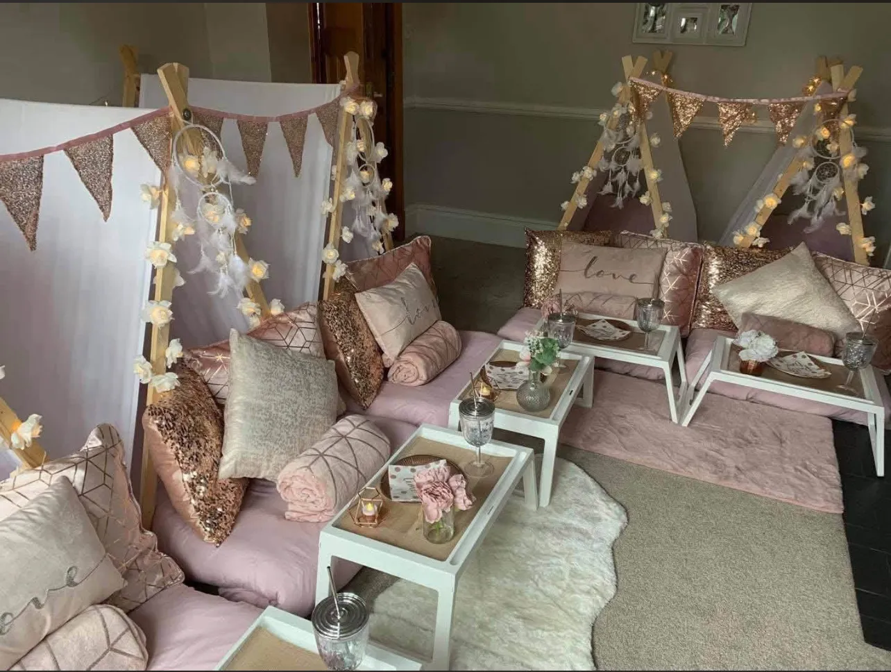 Rose Gold Blush Teepee