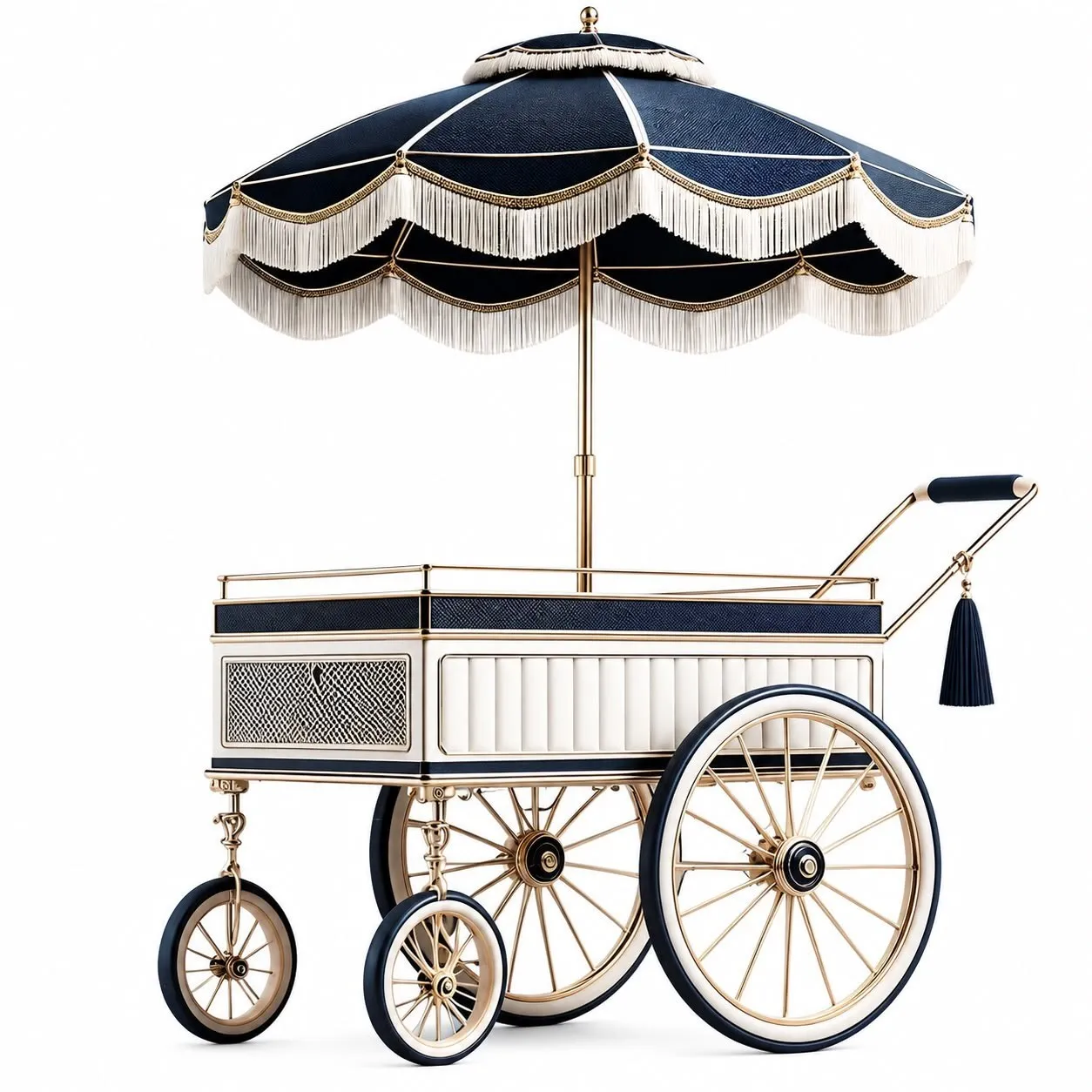 Blue Coffee / Dessert Cart