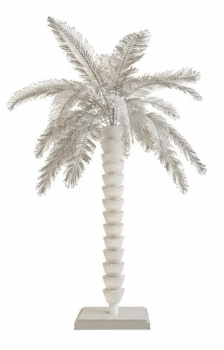 White Palm Trees