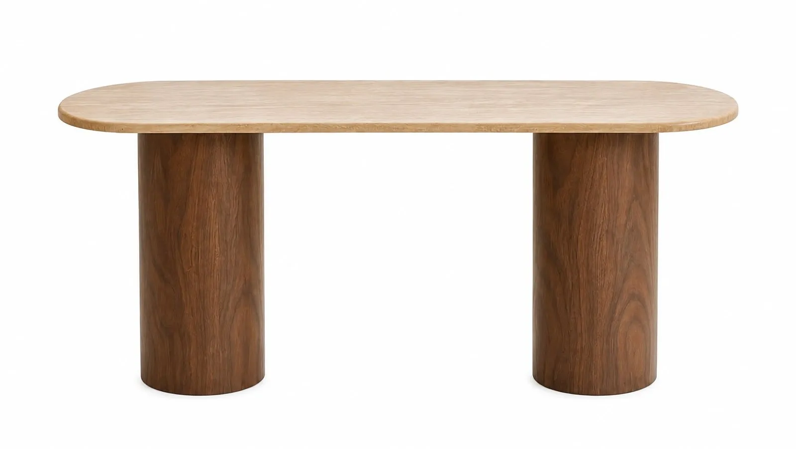 Oval Top Console Table
