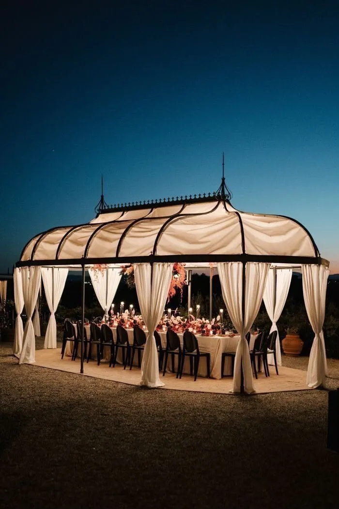 Open Tent Installation