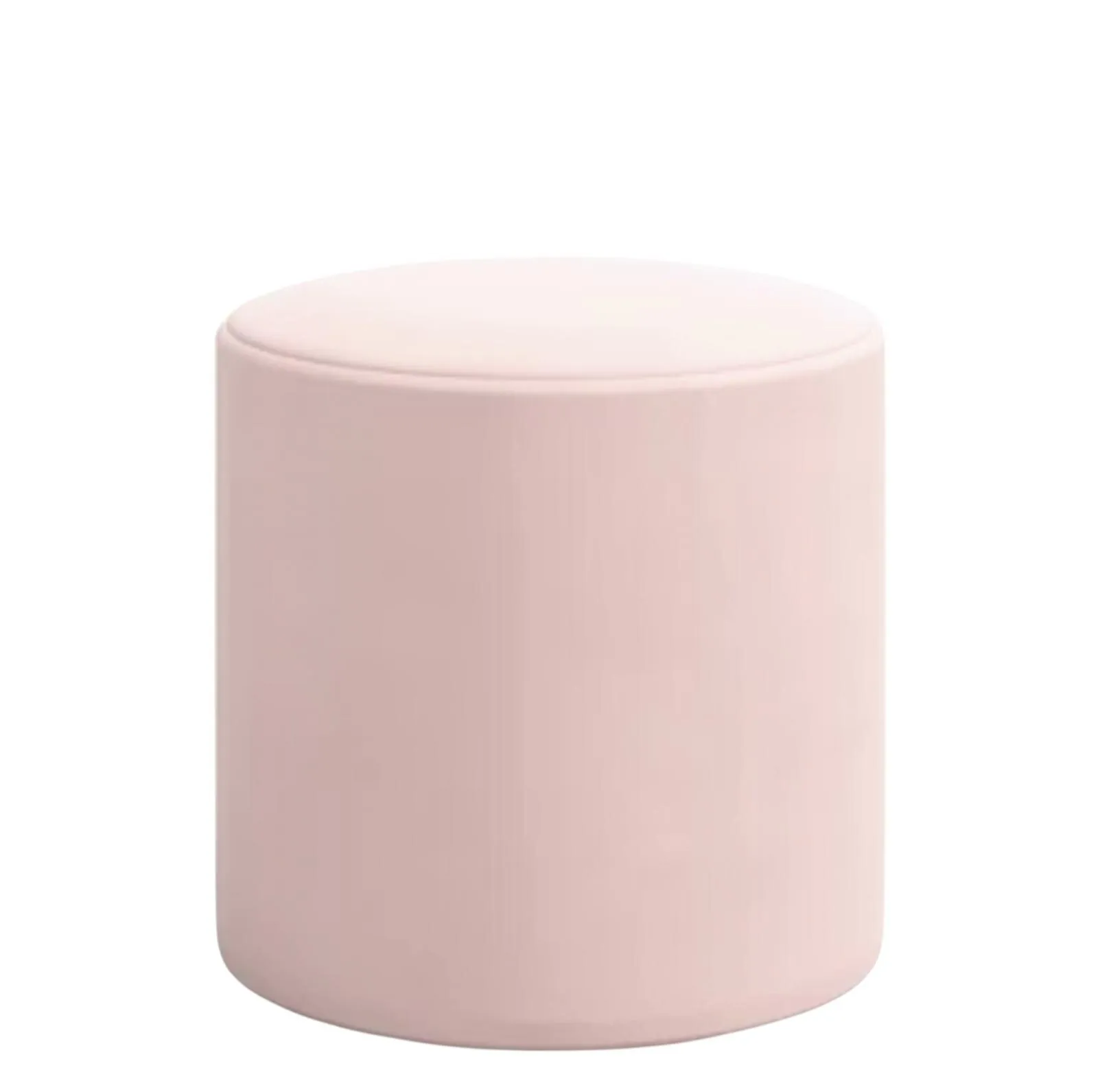 Baby Pink Pouffe