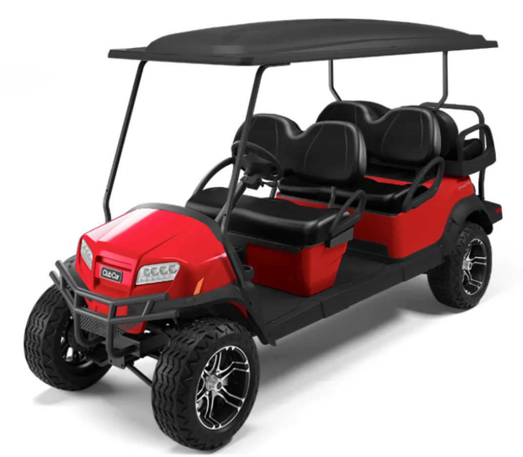 Onward Car Club Car *GAS POWERED* w/ PREMIUM BLUETOOTH SPEAKERS - Rally Red